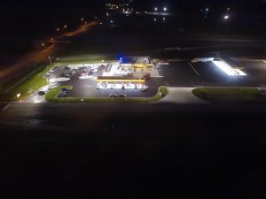 Loves Hutchinson KS Close Out Aerial Night 002