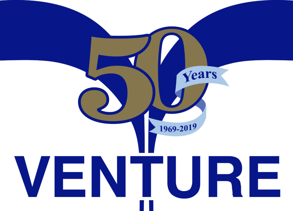 Venture Construction Company celebrates 50 years on July 28, 2019.